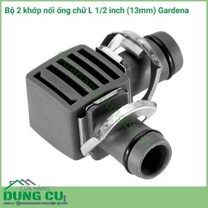Bộ 2 khớp nối ống chữ L 1/2 inch (13mm) Gardena 08382-20