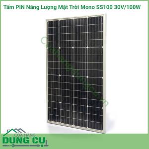 Tấm PIN năng lượng mặt trời Mono SS100 30V/100W