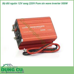 Bộ đổi nguồn 12V sang 220V Pure sin wave inverter 500W