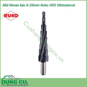 Mũi khoan bậc Ruko 6-20mm HSS ULTIMATECUT 101083P