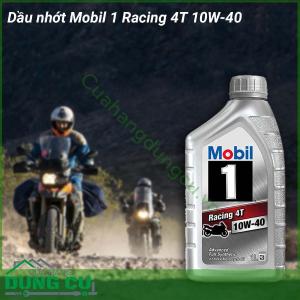 Dầu nhớt Mobil 1 Racing 4T 10W-40