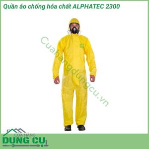 Quần áo chống hóa chất ALPHATEC 2300