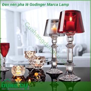 Đèn nến pha lê Godinger Marca Lamp