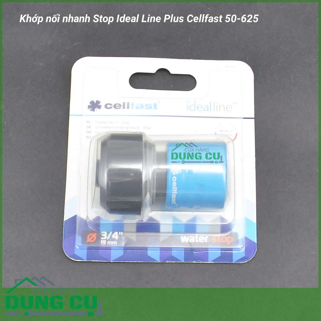 Khớp nối nhanh Stop Ideal Line Plus Cellfast 50-625