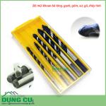 Bộ 5 mũi khoan đa năng mũi thép Tungsten 5-10.5mm
