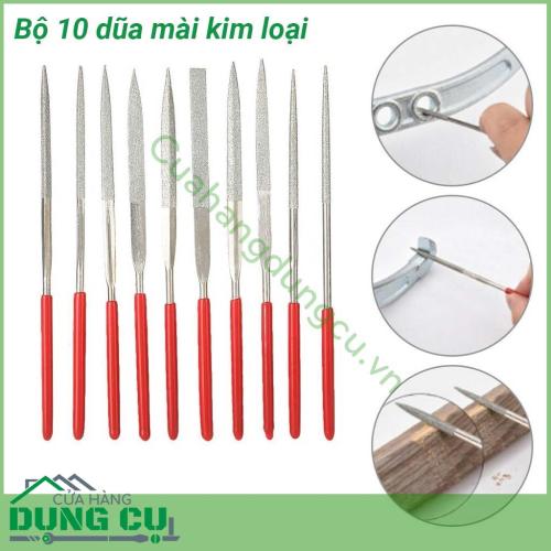 Bộ 10 dũa kim cương mini