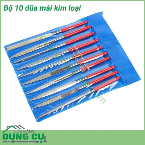 Bộ 10 dũa kim cương mini