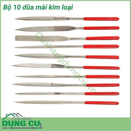 Bộ 10 dũa kim cương mini