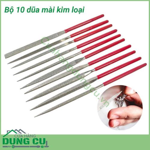 Bộ 10 dũa kim cương mini