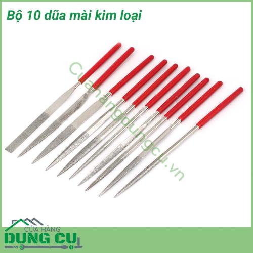 Bộ 10 dũa kim cương mini