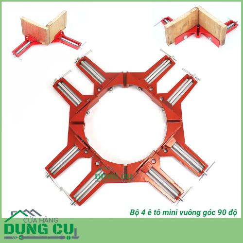 Bộ 4 ê tô mini vuông góc 90 độ