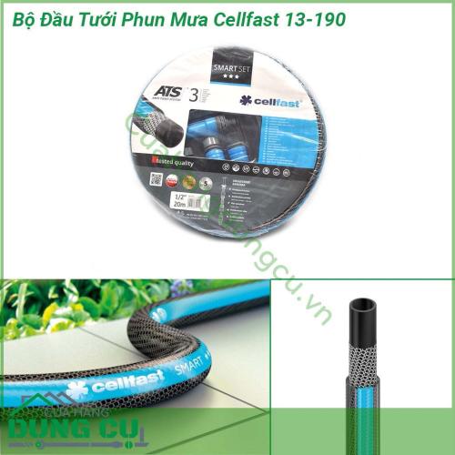 Trọn bộ tưới phun mưa Cellfast Smart Ats Variant 20m