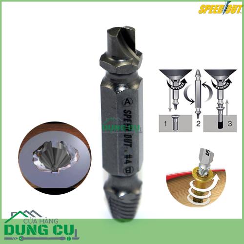 Bộ tháo vít gãy SpeedOut S2 bốn mũi độ cứng 53