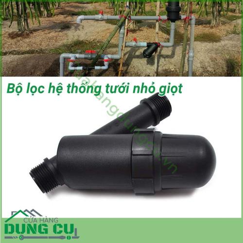 Bộ lọc đĩa chuyên dụng cho hệ thống tưới ren 34mm