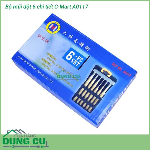 Bộ mũi đột 6 chi tiết C-Mart A0117