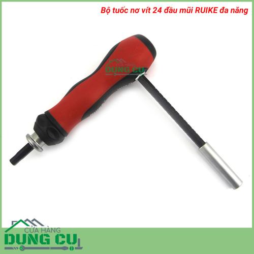 Bộ tuốc nơ vít đa năng 24 đầu RUIKE 7672A-24