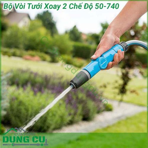 Bộ vòi tưới xoay Cellfast 2 chế độ VARIANT IDEAL