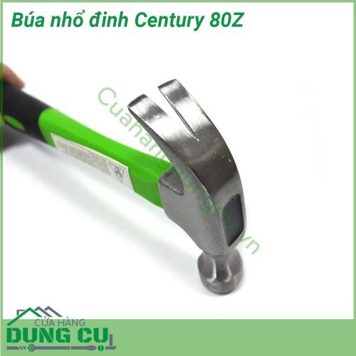 Búa nhổ đinh cán bọc cao su Century 8OZ