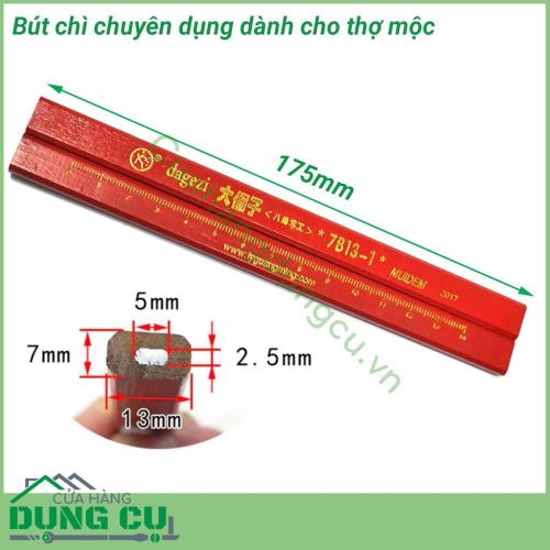 Bút chì thợ mộc chuyên dụng