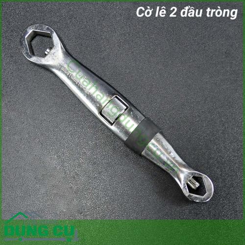 Cờ lê 2 đầu tròng đa năng 7-19mm