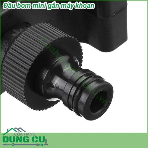 Đầu bơm mini gắn máy khoan