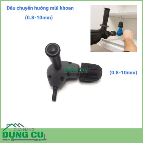 Bộ chuyển hướng mũi khoan bắt vít góc tay vặn 0.8-10mm