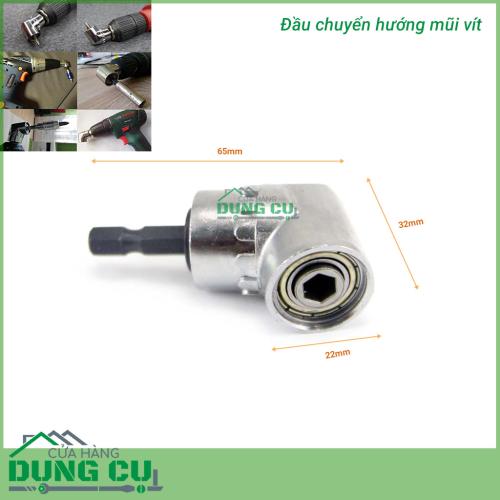 Đầu chuyển hướng mũi bắt vít 105° chuôi lục giác QST-105