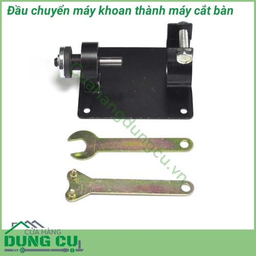 Bộ chuyển máy khoan thành máy cắt, máy mài bàn