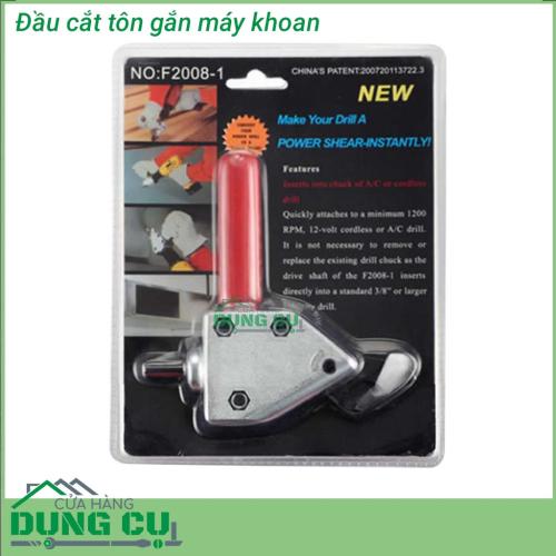 Đầu cắt tôn gắn máy khoan đa năng F2008-1