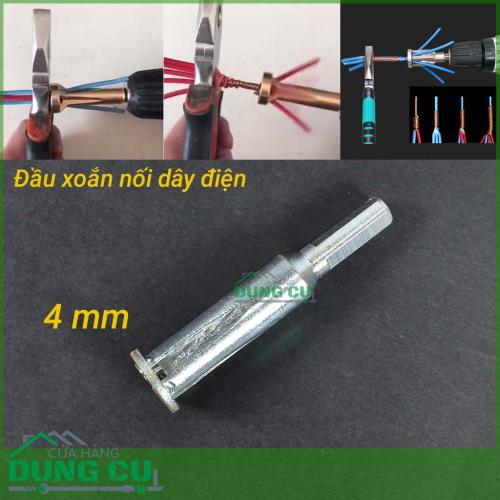 Đầu xoắn nối dây điện 5 lỗ 4mm