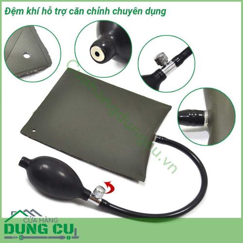 Đệm khí đa năng hỗ trợ căn chỉnh khóa inox