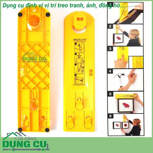 Dụng cụ treo tranh chuyên dụng định vị vị trí đóng đinh