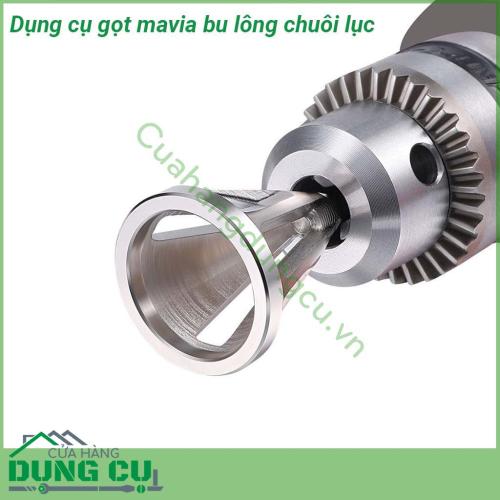 Đầu gọt mavia chuôi lục lắp máy khoan