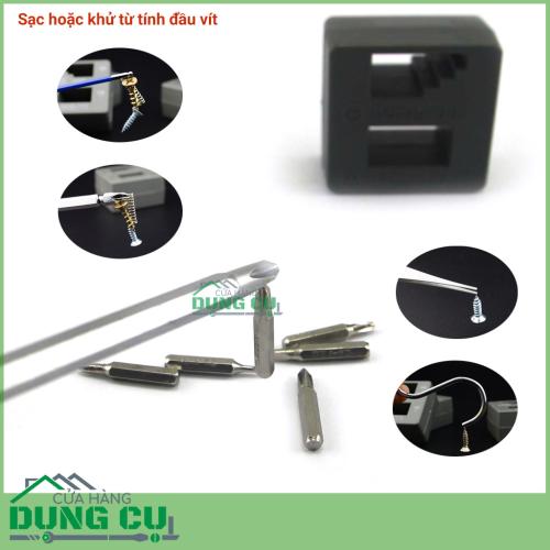 Dụng cụ nhiễm từ, khử từ tính đầu mũi vít JX-0026