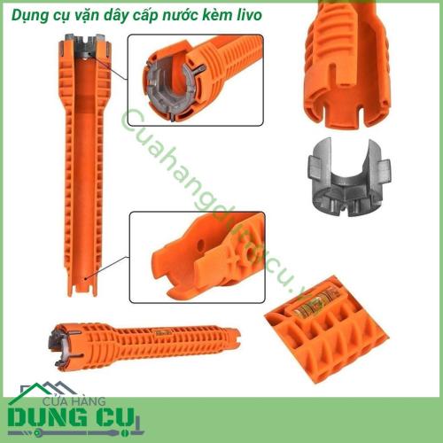 Dụng cụ vặn dây cấp nước chuyên dụng kèm livo