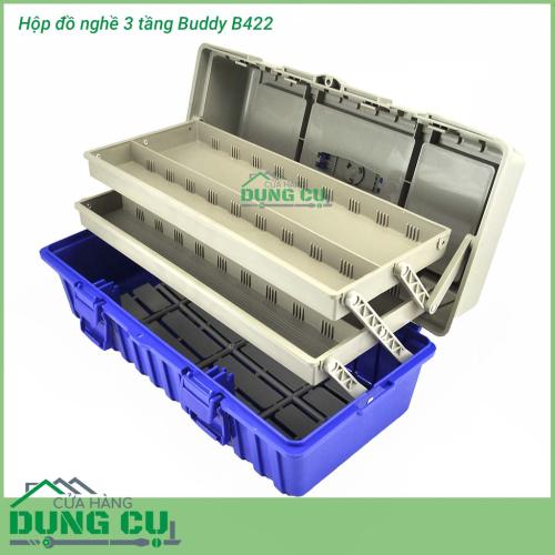 Hộp đồ nghề nhiều ngăn Buddy B-422