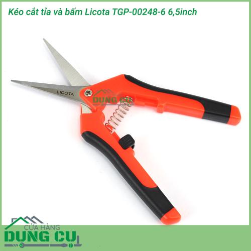 Kéo cắt tỉa và bấm Licota TGP-00248-6 6,5inch