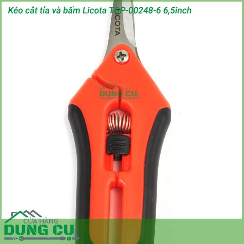 Kéo cắt tỉa và bấm Licota TGP-00248-6 6,5inch