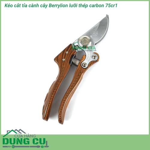 Kéo cắt tỉa cành cây Berrylion thép SK5