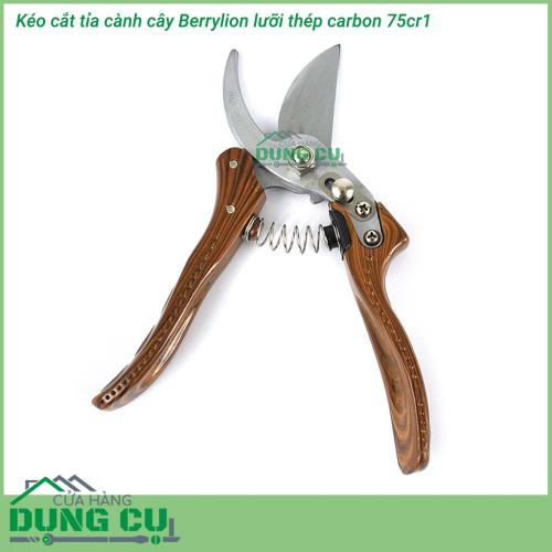 Kéo cắt tỉa cành cây Berrylion thép SK5