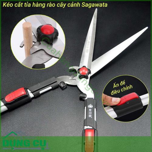 Kéo cắt hàng rào 2 chức năng có tăng Sagawata