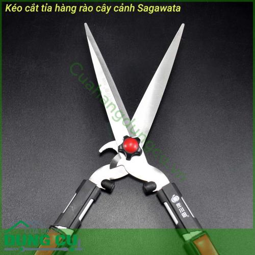 Kéo cắt hàng rào 2 chức năng có tăng Sagawata