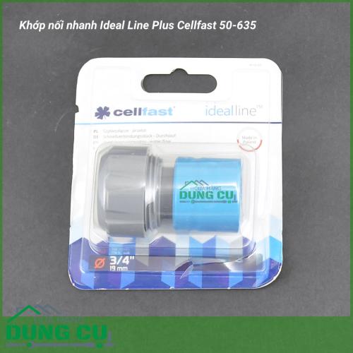 Khớp nối nhanh Ideal Line Plus Cellfast 50-635