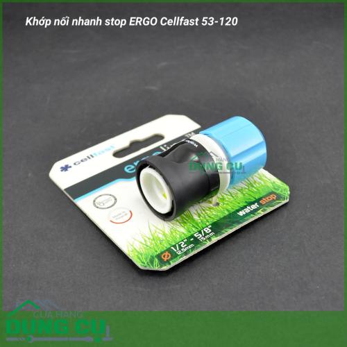 Khớp nối nhanh stop ERGO Cellfast 53-120