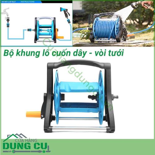 Bộ cuộn ống tưới, dây tưới MZ9812