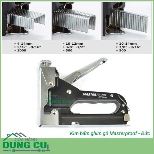 Kìm bấm ghim gỗ MasterProof - Đức