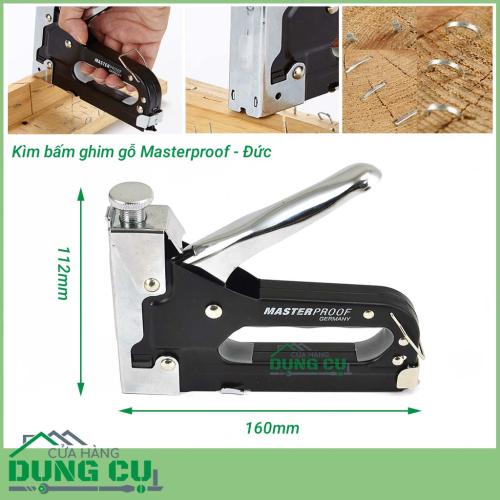 Kìm bấm ghim gỗ MasterProof - Đức