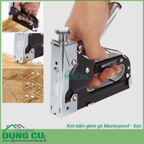 Kìm bấm ghim gỗ MasterProof - Đức