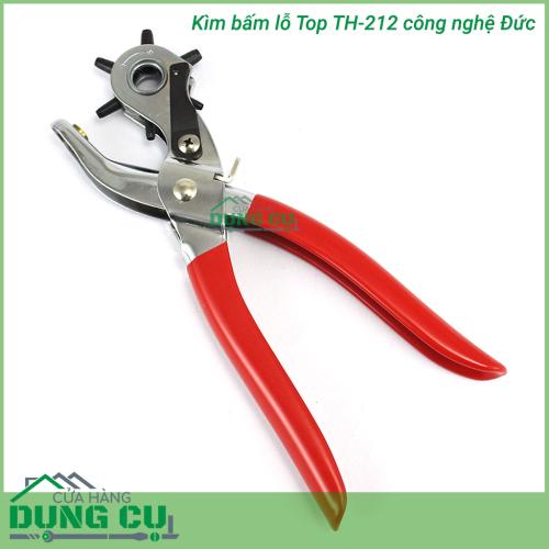 Kìm bấm lỗ thắt lưng Top TH-212