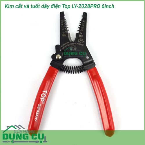 Kìm cắt và tuốt dây điện Top LY-2028PRO 6inch